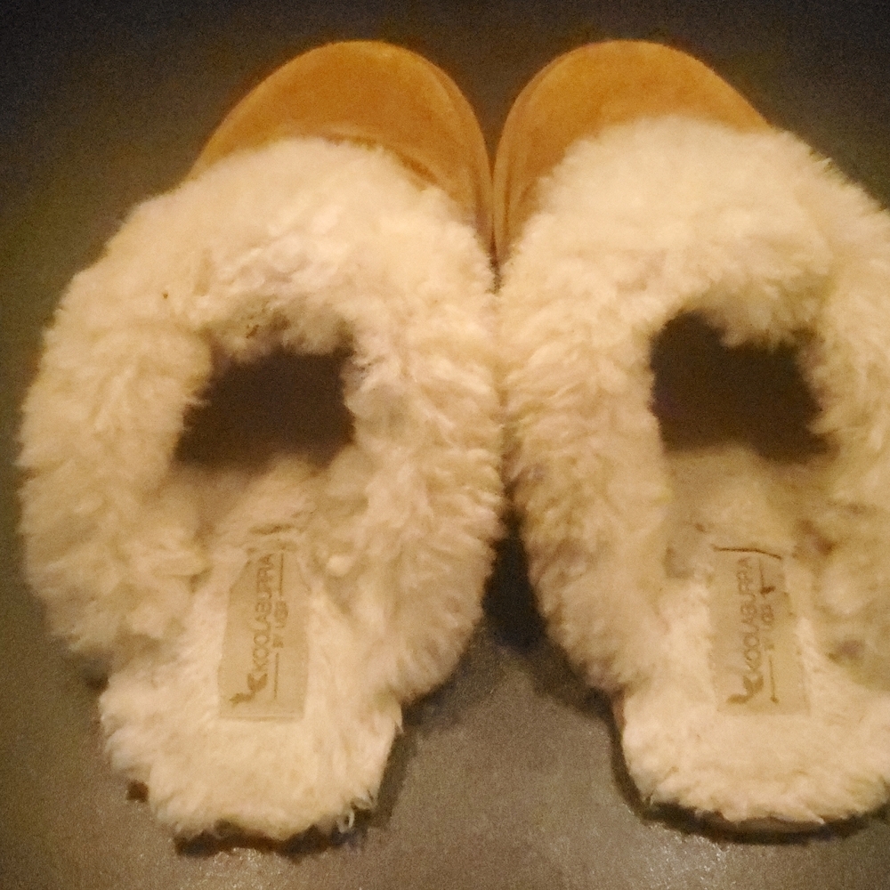 Koolaburra By UGG Milo Scuff Slipper Chestnut Suede Size 9 - Picture 5 of 9